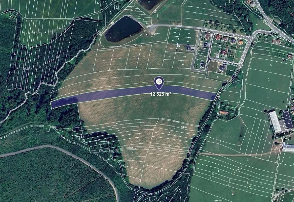 Prodej podílu 5/8 pole 7828 m²